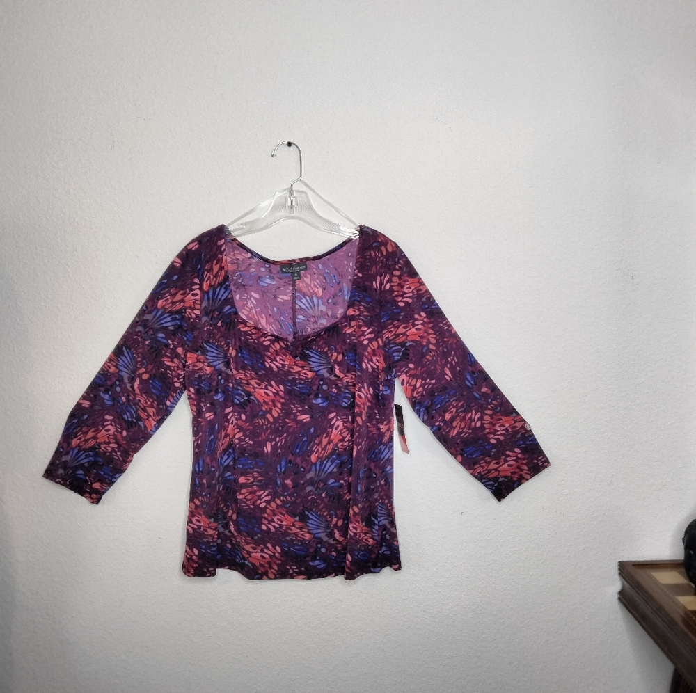 Bold Elements Blouse. Extra Large. Color: Multico… - image 2